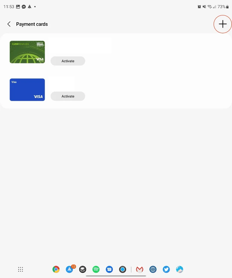 Galaxy Z Fold 5でSamsung Payを使用する方法