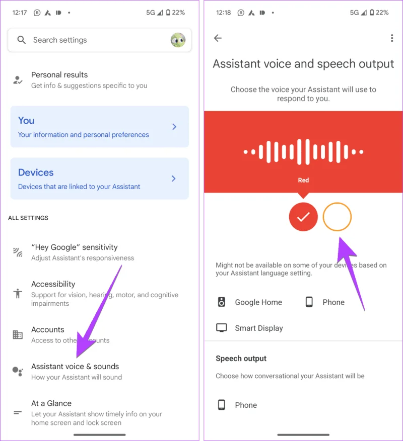 Hoe Google Assistent-instellingen te openen
