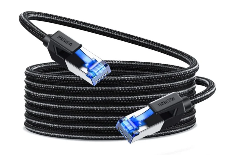 Usando cabo Ethernet