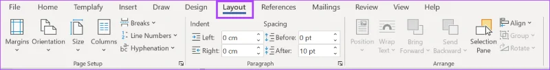 4 melhores maneiras de acessar a caixa de diálogo de configuração de página no Microsoft Word