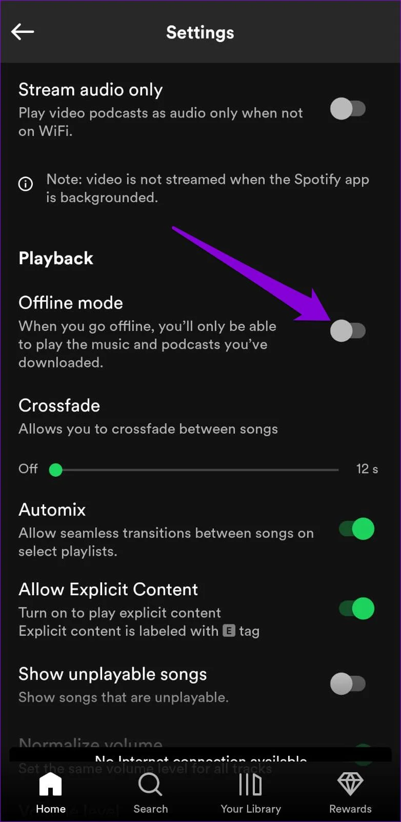 Top 6 manieren om Spotify Geen internetverbinding beschikbaar Fout op Android te repareren