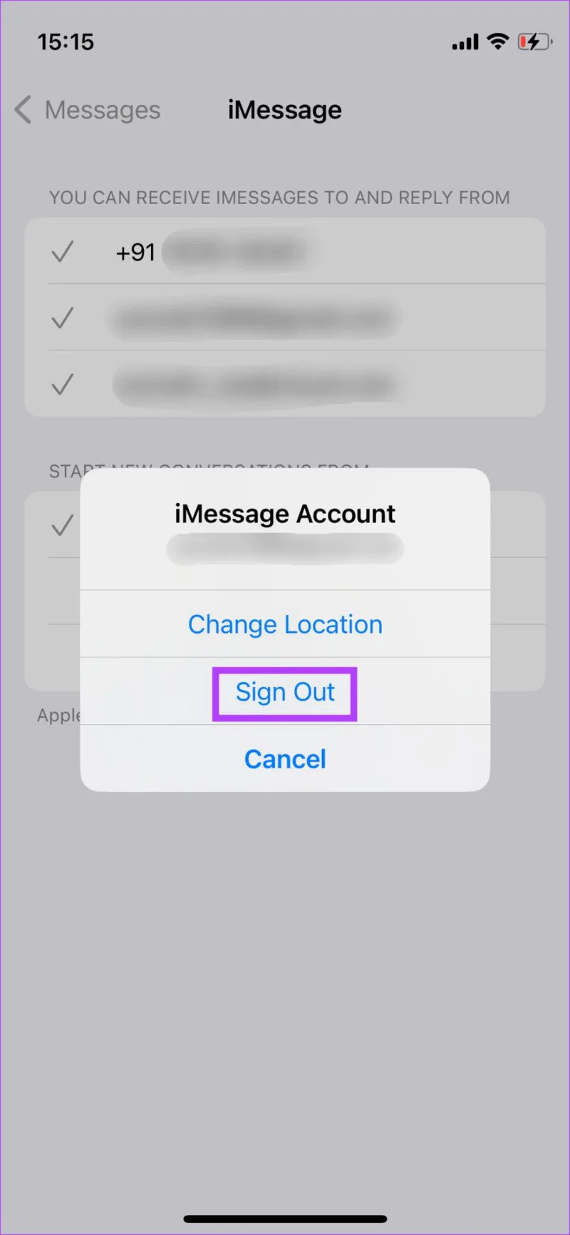 Hoe u iCloud- en iMessage-accounts kunt repareren, komen niet overeen met de fout op de iPhone