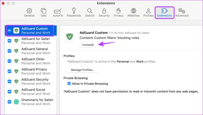 Hoe AdBlock in Safari op iPhone, iPad en Mac uit te schakelen