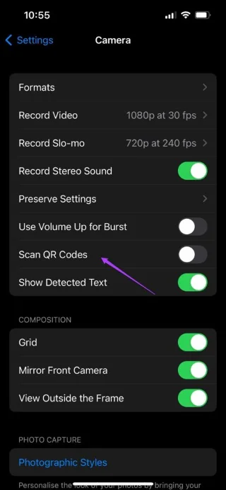Hoe de QR-codescanner te repareren werkt niet op de iPhone