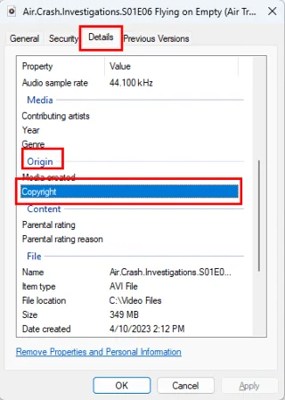 Windows 11: Cómo comprobar si un archivo de video o música está protegido por DRM