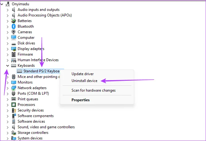 Las 6 mejores soluciones cuando la luz de bloqueo de mayúsculas de Windows 11 no funciona
