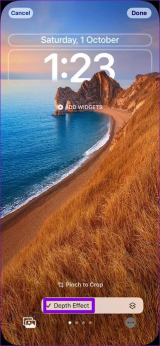 Top 7 manieren om diepte-effect te repareren Wallpaper werkt niet op de iPhone