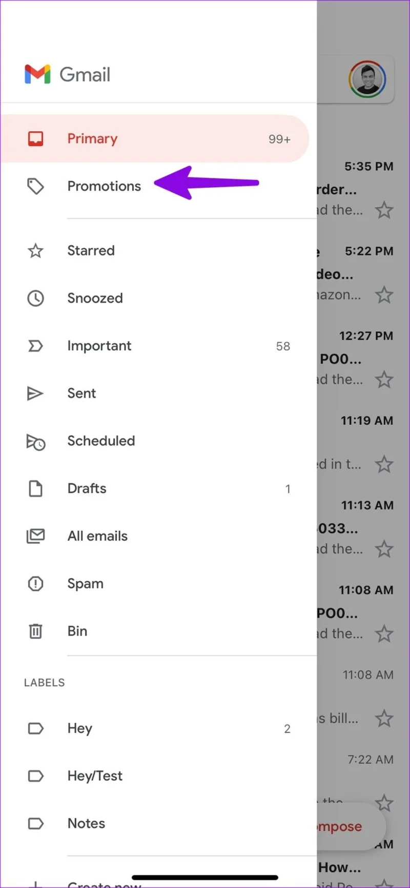 Come eliminare tutte le promozioni in Gmail