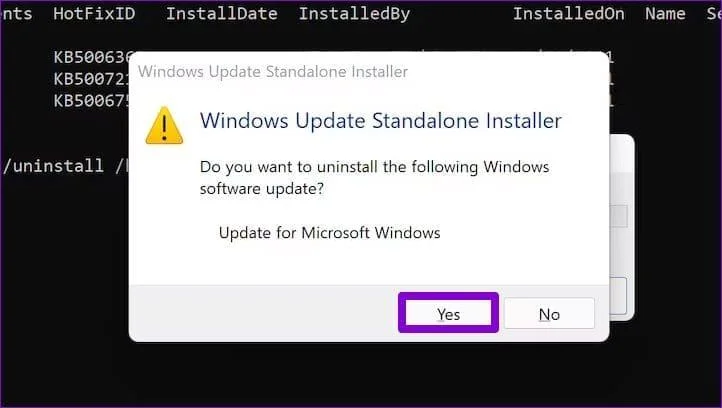 Las cinco soluciones principales para el error "No todas las actualizaciones se desinstalaron correctamente" en Windows