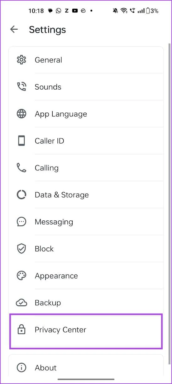 Come nascondere l'ultimo visto su Truecaller