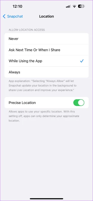 I 9 modi principali per correggere i filtri che non funzionano su Snapchat