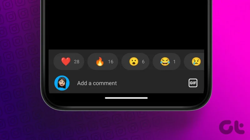 Come commentare una GIF sui post di Instagram
