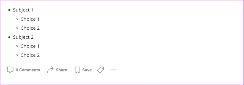 Come utilizzare la formattazione del testo su Reddit utilizzando la modalità Markdown