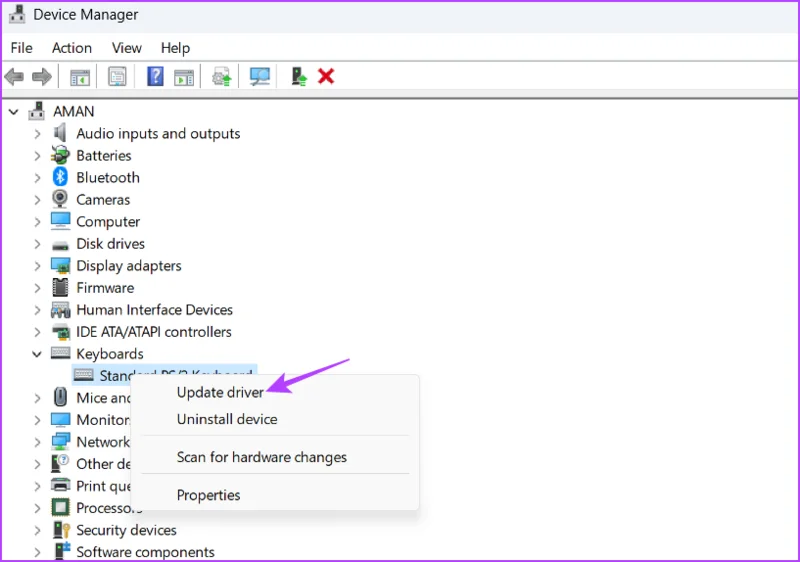 Las 5 formas principales de arreglar la tecla Tab que no funciona en Windows 11