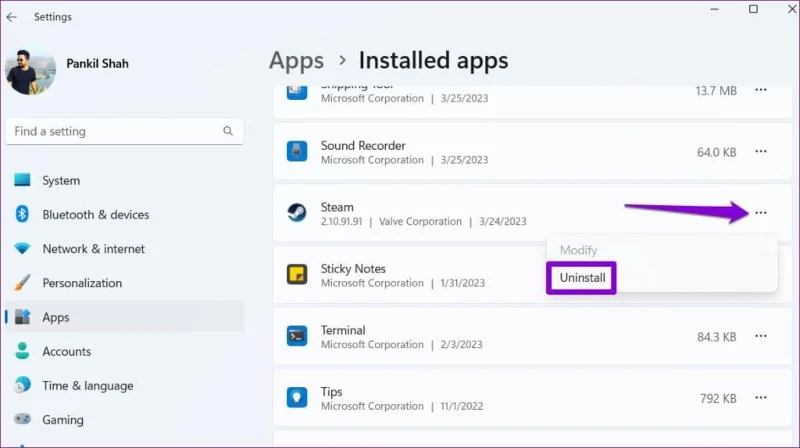 Las 8 mejores formas de solucionar el error al cargar la página web en Steam para Windows