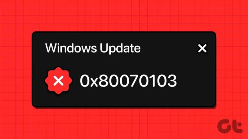 8 formas de solucionar el error de instalación 0x80070103 en Windows 11