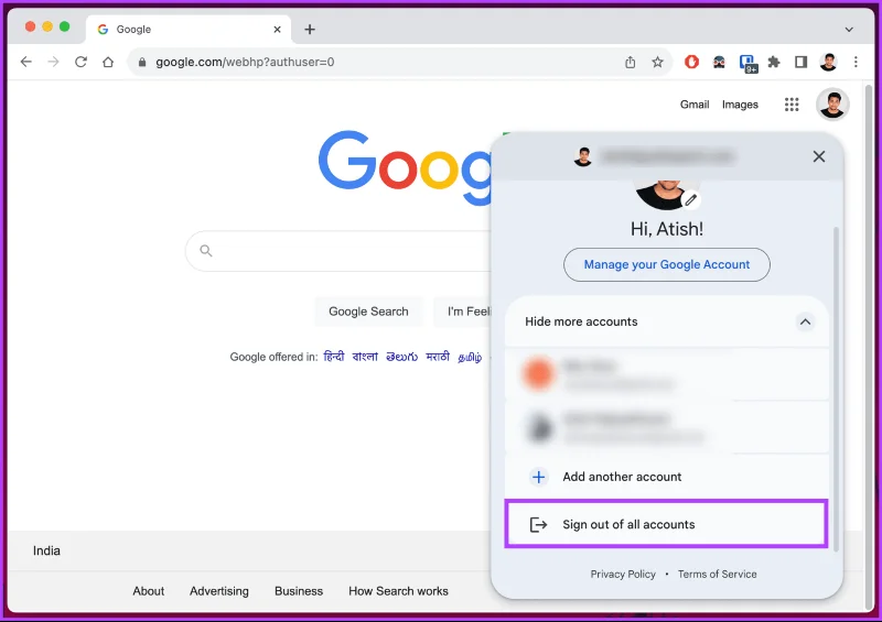 Come modificare l'account Google predefinito su desktop e dispositivi mobili