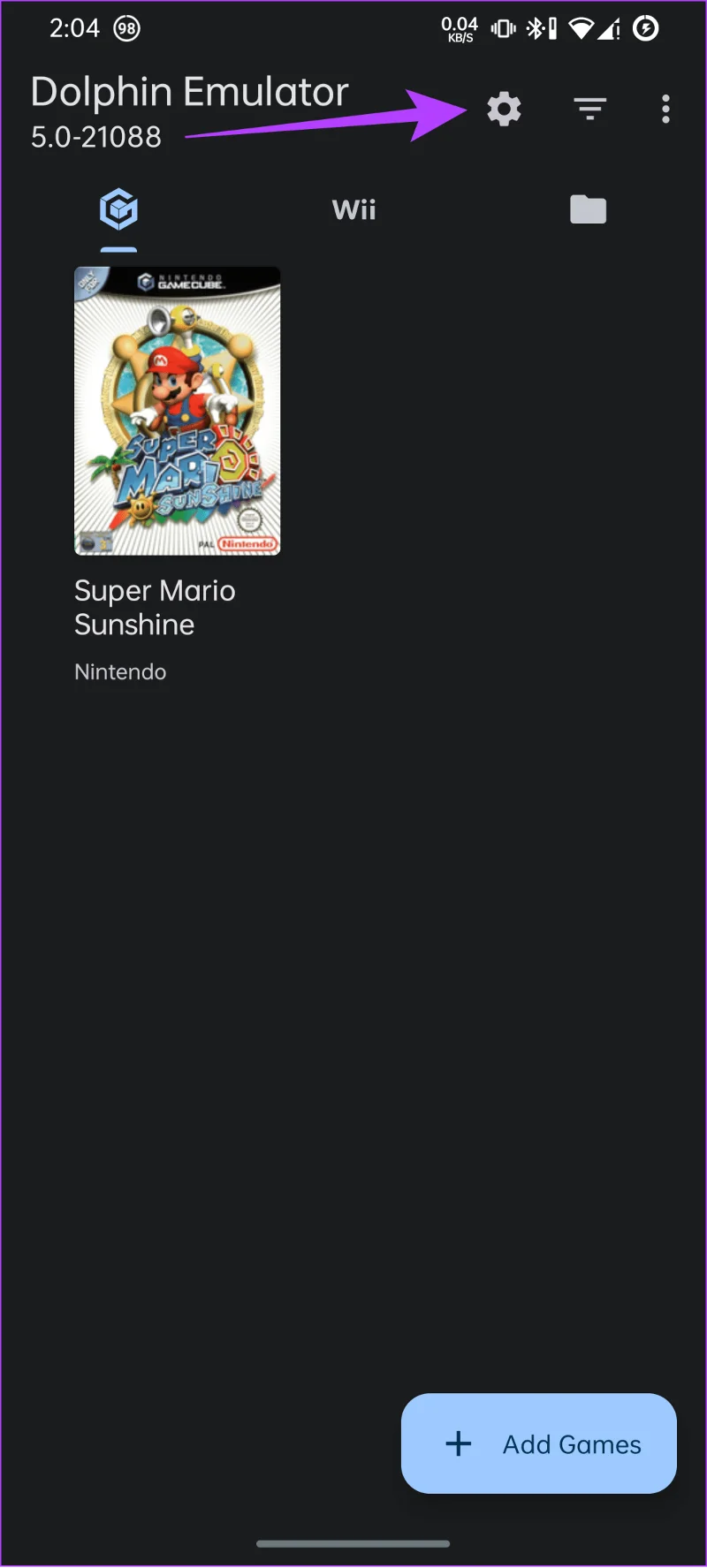 Comment obtenir et ajouter des jeux à Dolphin Emulator