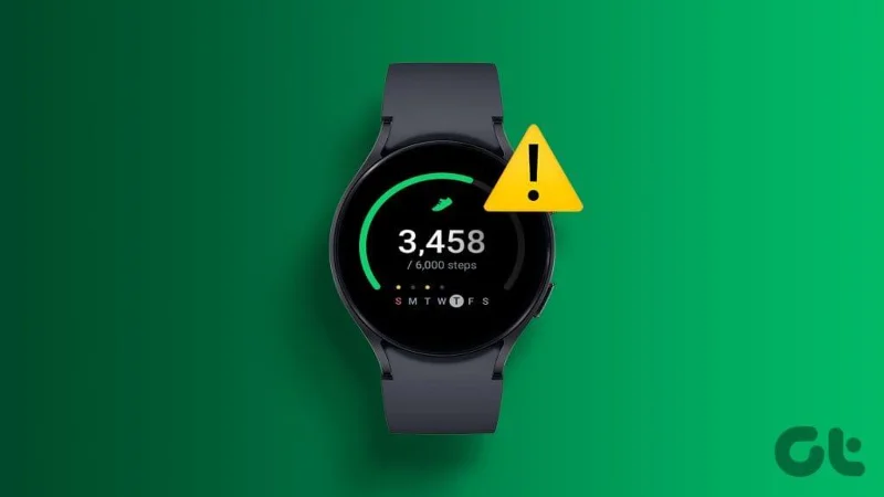 Top 6 des façons de réparer la Samsung Galaxy Watch qui ne suit pas les étapes