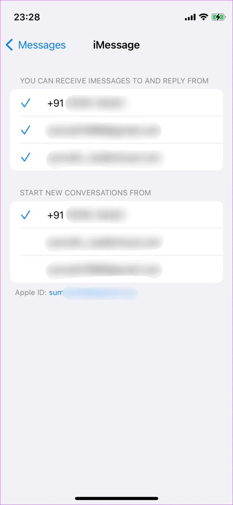 Hoe u iCloud- en iMessage-accounts kunt repareren, komen niet overeen met de fout op de iPhone