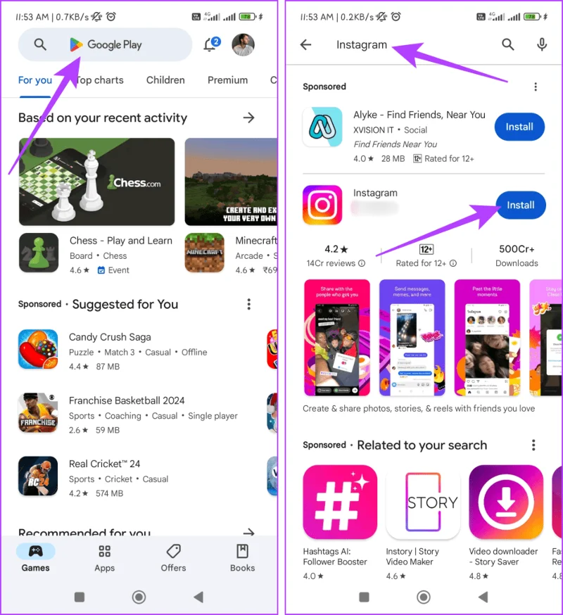 7 correzioni per "Impossibile contattare gli account disabilitati" su Instagram