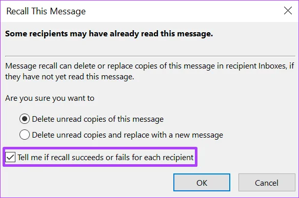 Comment rappeler un e-mail sur Microsoft Outlook pour ordinateur et Web