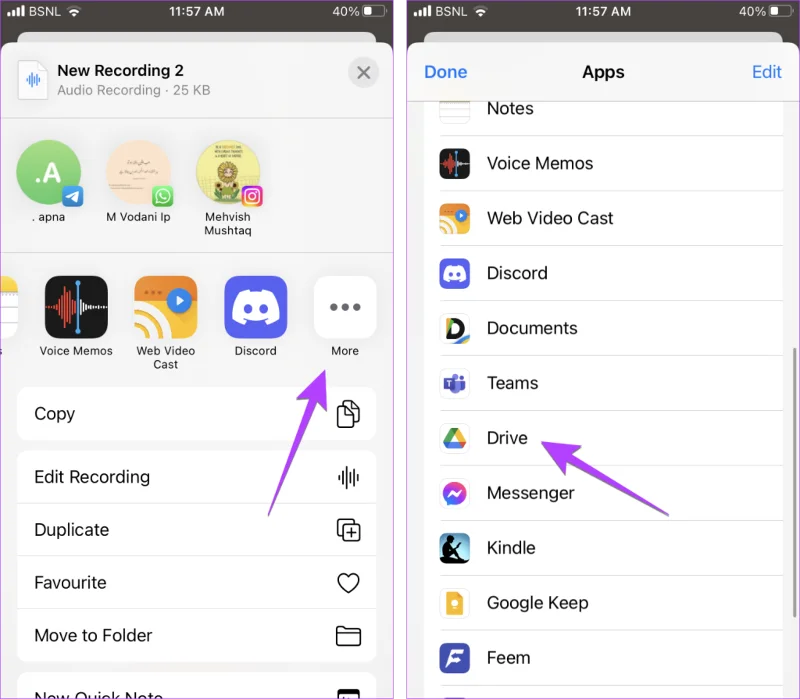 4 manieren om spraakmemo's vanaf de iPhone naar Google Drive te uploaden