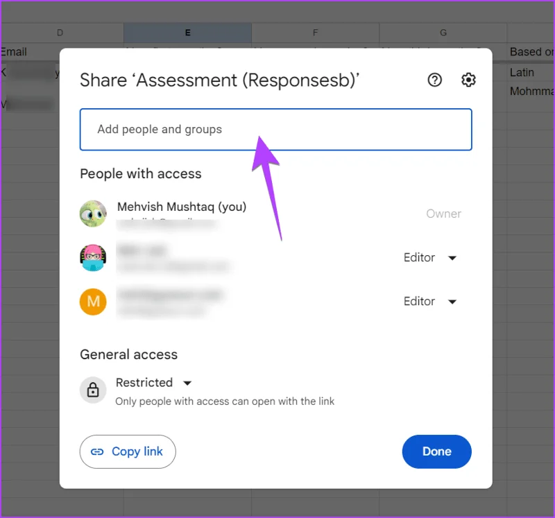 4 modi per condividere le risposte dei moduli Google con altri
