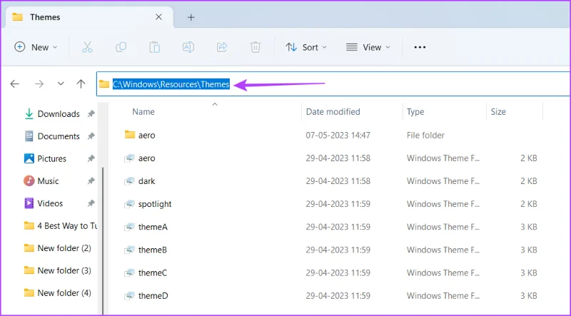 4 mejores formas de cambiar temas en Windows 11