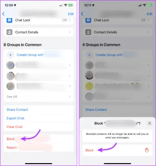 Come bloccare qualcuno su WhatsApp e cosa succede dopo il blocco