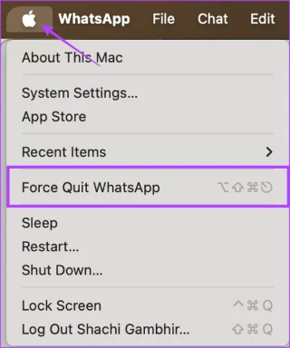 6 modi per risolvere il problema delluscita inaspettata di WhatsApp su Mac