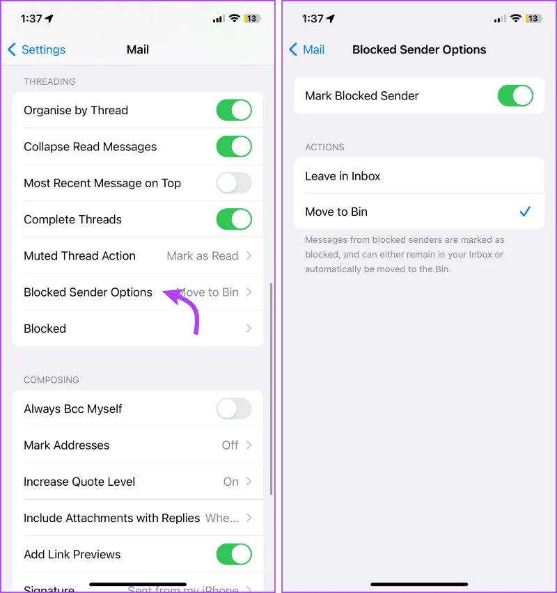 Wat er gebeurt als u iemand op een iPhone blokkeert