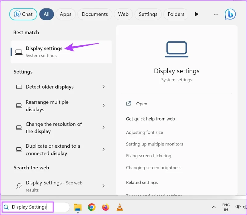 8 formas sencillas de abrir la configuración de pantalla en Windows 11