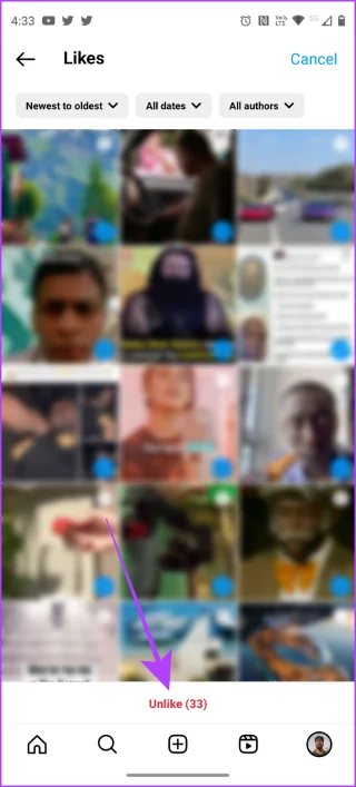 Comment aimer ou annuler toutes les publications sur Instagram à la fois