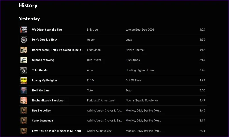 Come visualizzare ed eliminare la cronologia musicale di YouTube