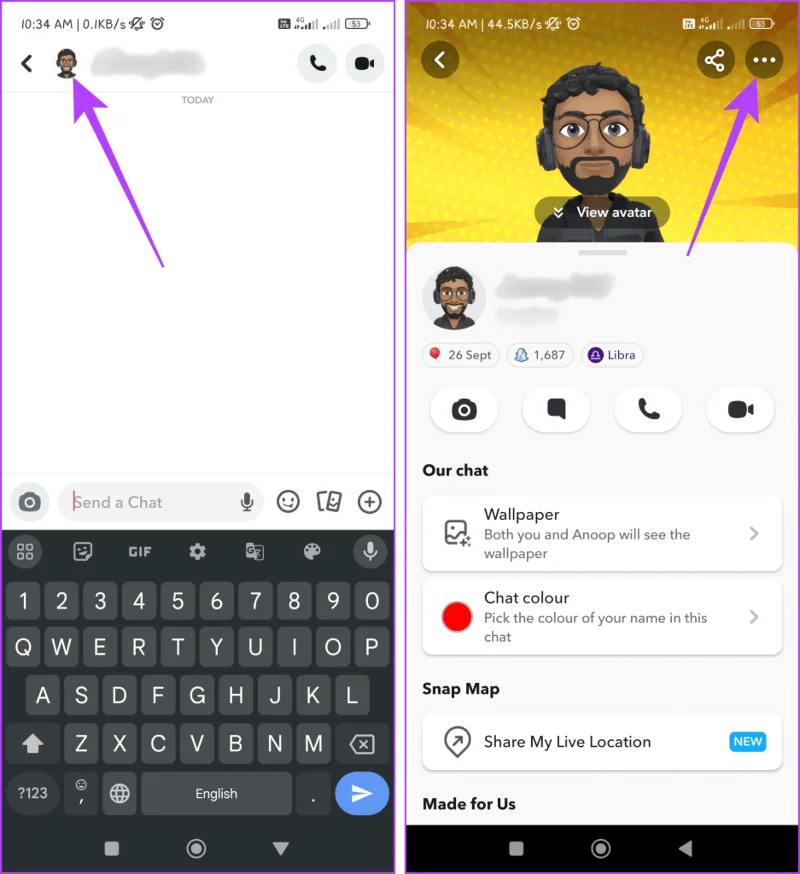 Comment désactiver quelqu'un sur Snapchat