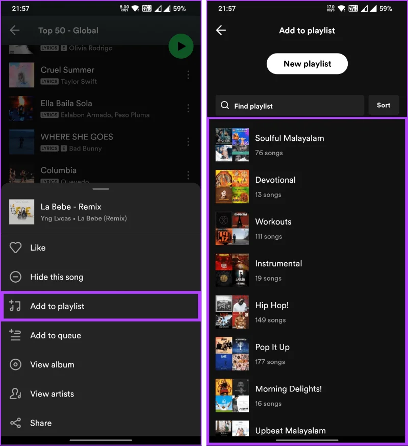 Come copiare una playlist Spotify su desktop e dispositivi mobili