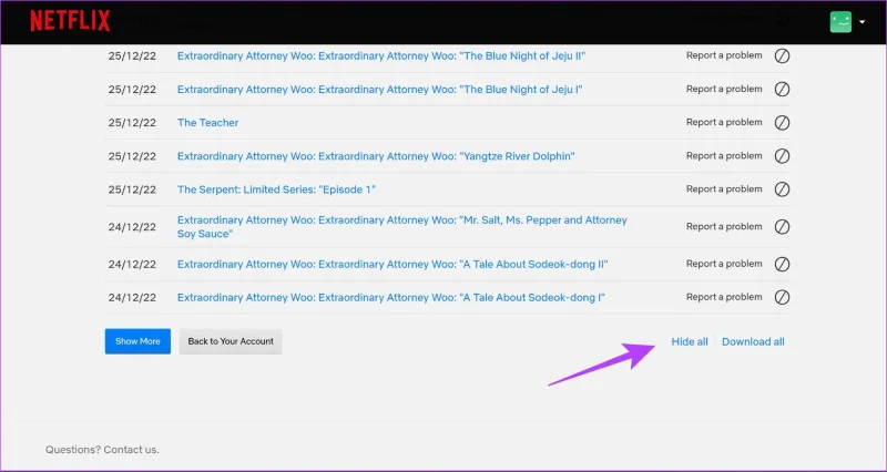 Come visualizzare e reimpostare la cronologia visualizzazioni di Netflix