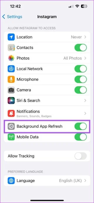 7 najlepszych poprawek dotyczących braku wyświetlania statusu pisania na Instagramie na iPhonie
