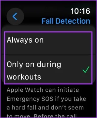 Comment configurer et utiliser la détection de chute sur l'Apple Watch