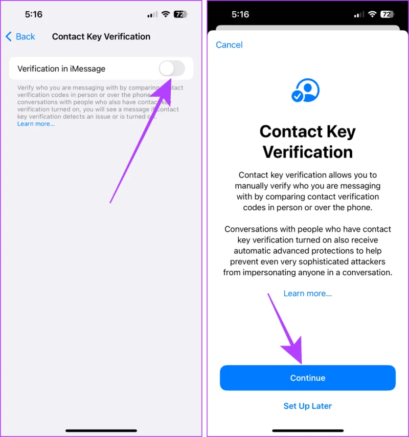 ¿Qué es la verificación de clave de contacto en iMessage y cómo usarla?
