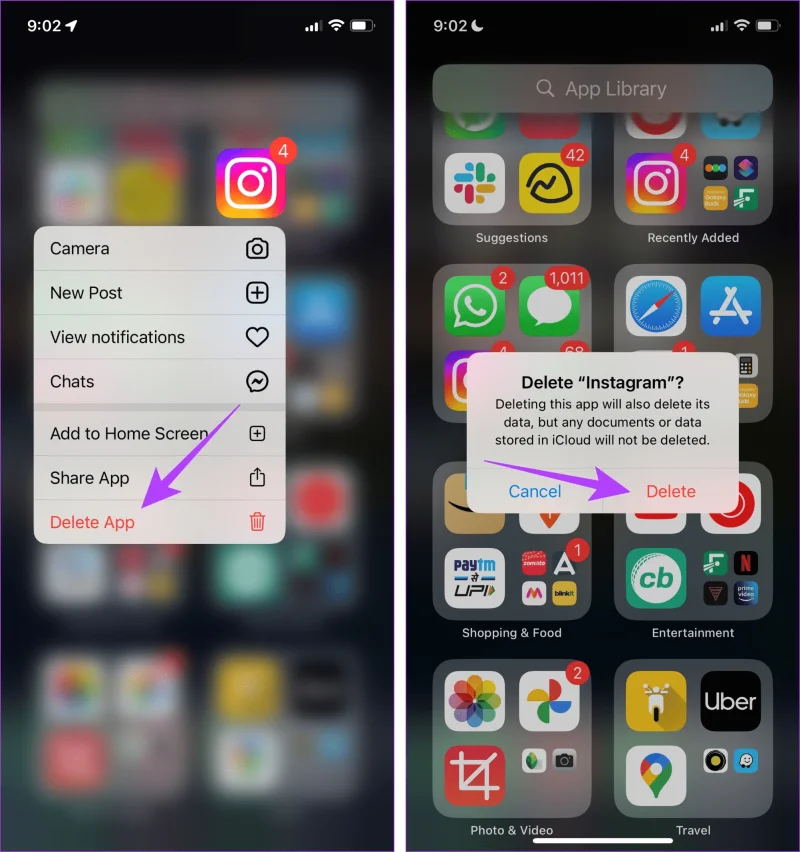 Wat gebeurt er als je de cache op Instagram wist?