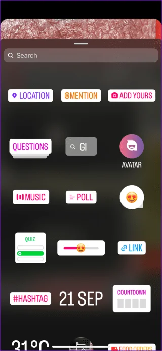 Come aggiungere adesivi ai post e alle storie di Instagram