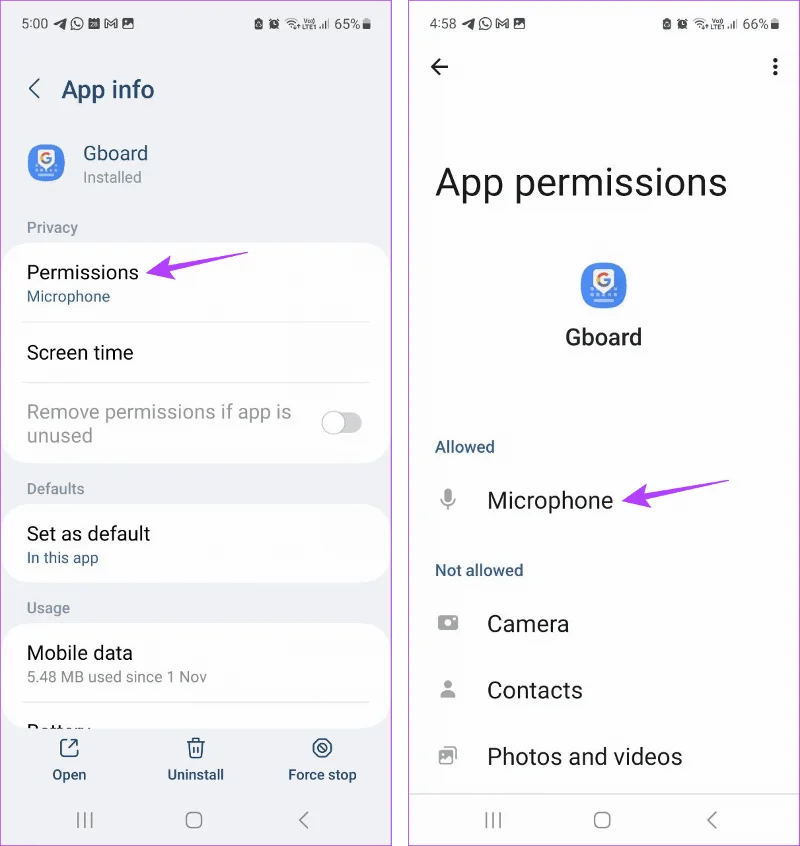 8 poprawek dotyczących braku uprawnień do włączania pisania głosowego w systemie Android