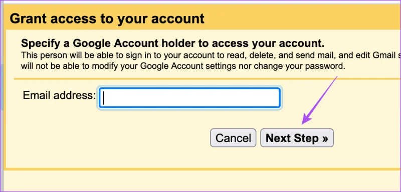 Come consentire l'accesso all'account Gmail (delega e-mail) senza password