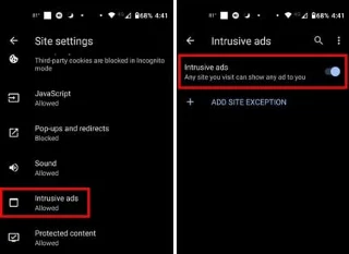 Kiwi para Android: Cómo Activar el Bloqueador de Anuncios