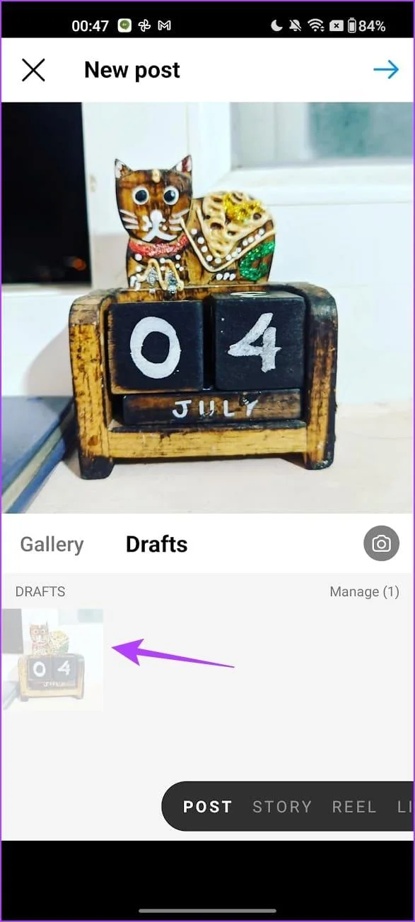 Comment enregistrer, accéder ou supprimer des brouillons sur Instagram