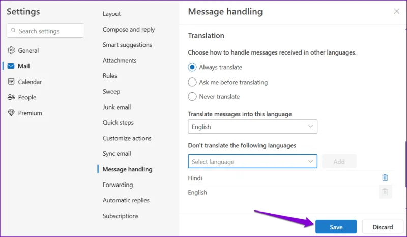 Come tradurre le email in Microsoft Outlook