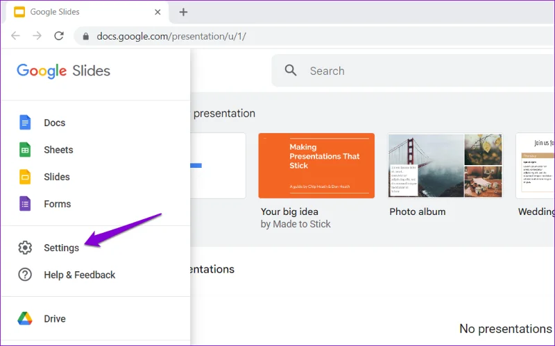 Top 7 manieren om Google Presentaties te repareren die niet in Chrome worden geladen