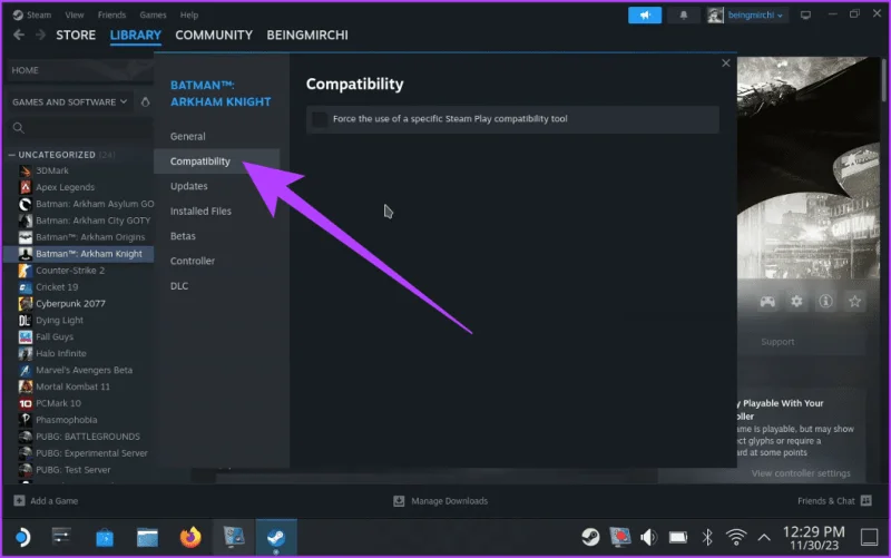 Cómo instalar Proton GE en Steam Deck